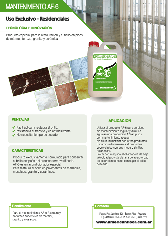 AF6 - ACONDICIONADOR (Exclusivo Residenciales) - imagen 2