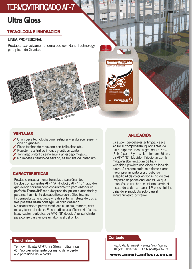 AF7 - EXCLUSIVO GRANITO - imagen 2
